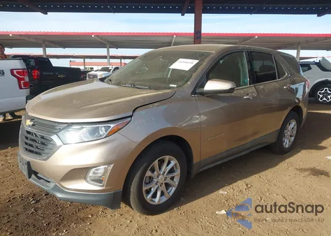 2018 Chevrolet Equinox Lt из США, поврежденный, VIN 2GNAXSEV7J6242686